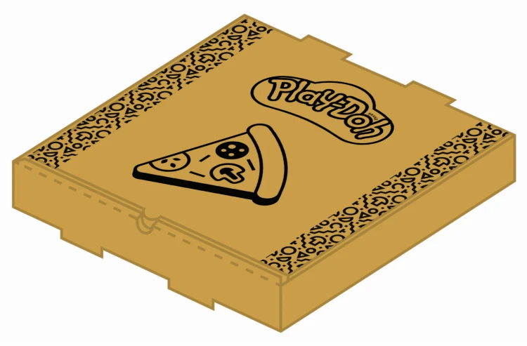 PLAY-DOH Air Clay Pizza - Creative Kids