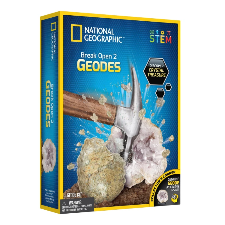 NATIONAL GEOGRAPHIC Rozłup dwie geody