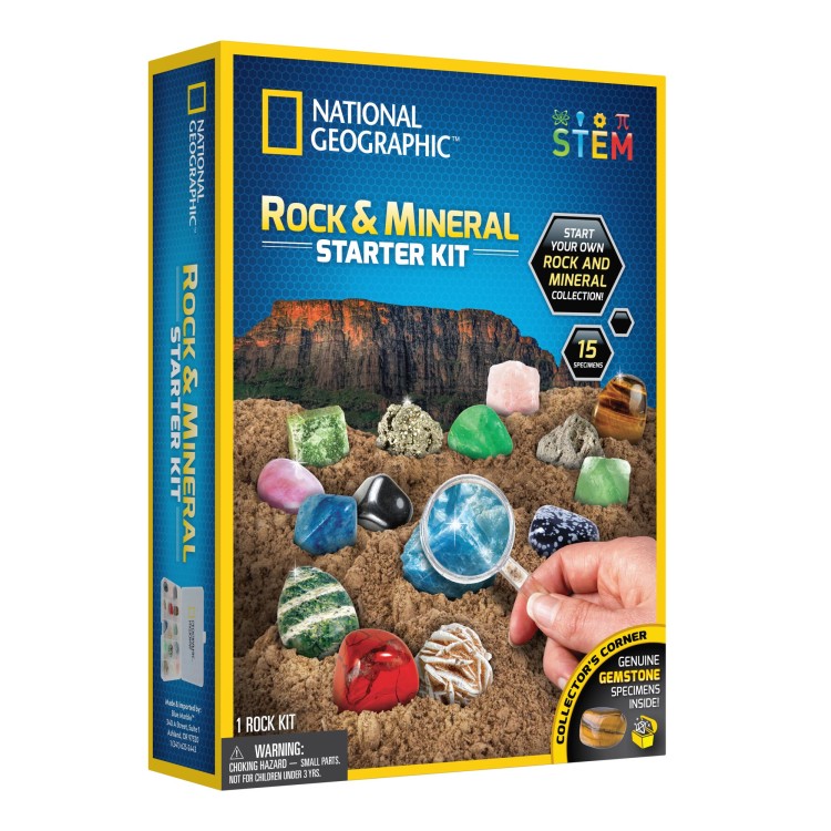 National Geographic Skały i minerały zestaw startowy