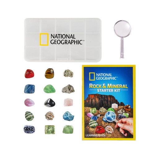 National Geographic Skały i minerały zestaw startowy
