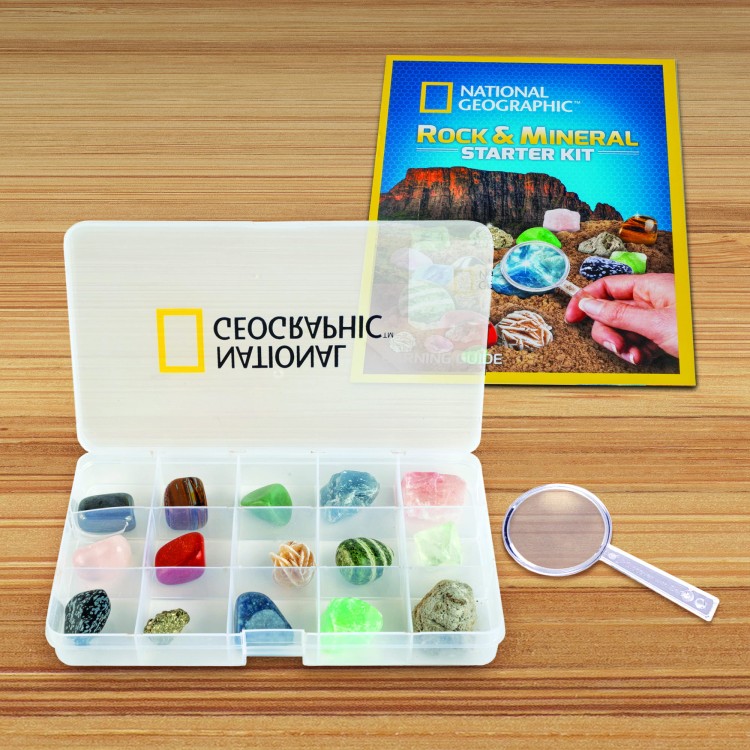 National Geographic Skały i minerały zestaw startowy