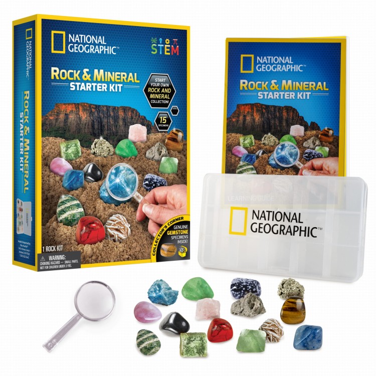 National Geographic Skały i minerały zestaw startowy