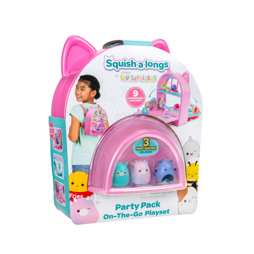 SQUISH A LONGS Plecak z Figurkami