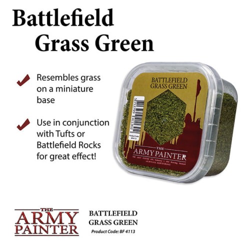 The Army Painter - Battlefield Grass Green, Flock