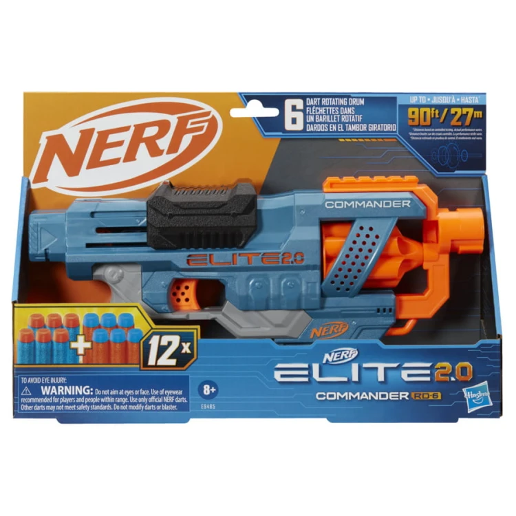NERF Elite 2.0 Commander RD 6 - Hasbro