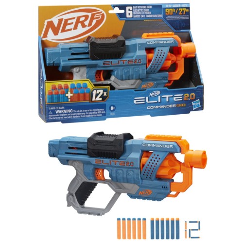 NERF Elite 2.0 Commander RD 6 - Hasbro