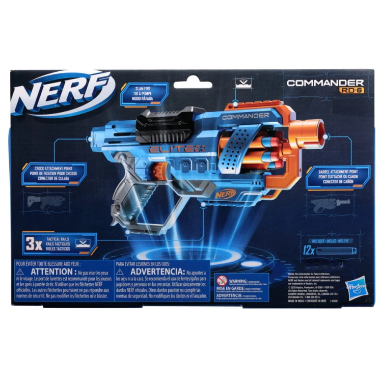 NERF Elite 2.0 Commander RD 6 - Hasbro