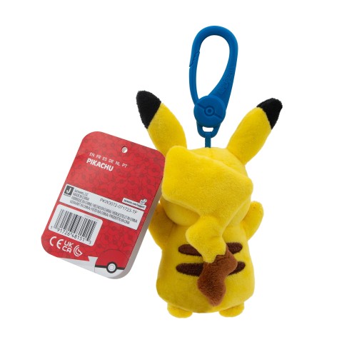 POKEMON Plusz Clip 9cm Pikachu