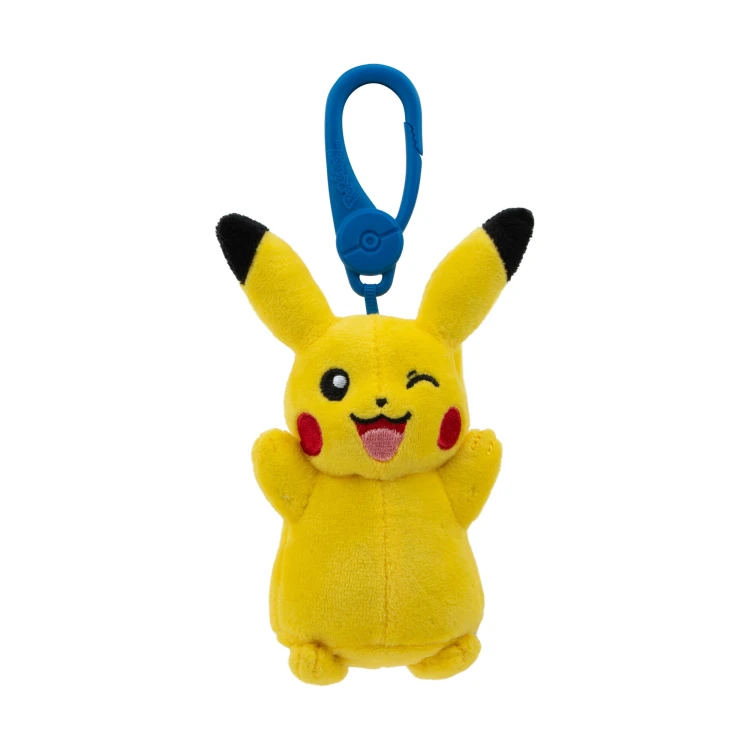 POKEMON Plusz Clip 9cm Pikachu