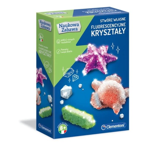 Clementoni Flurescencyjne kryształy