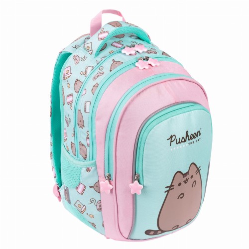PLECAK 28X37X12 2ZAM 4KIESZ PUSHEEN MINT FO FOL