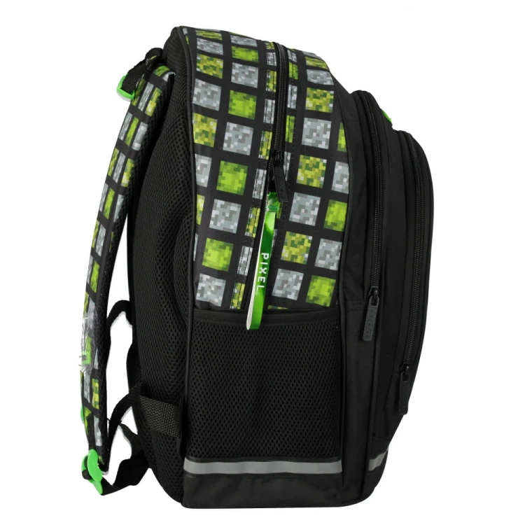 PLECAK PIXEL ZIELONY STK-14