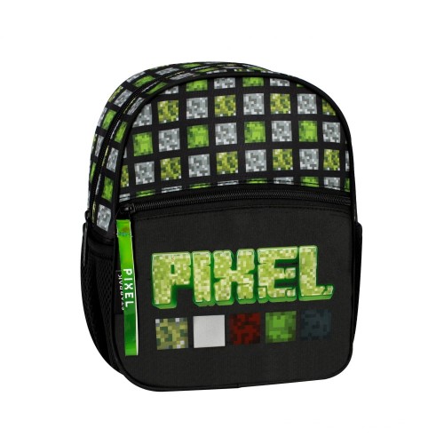 PLECAK MINI PIXEL ZIELONY STK-12