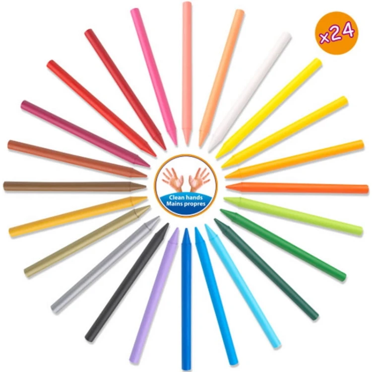 Kredki 24kol Plastideco BIC