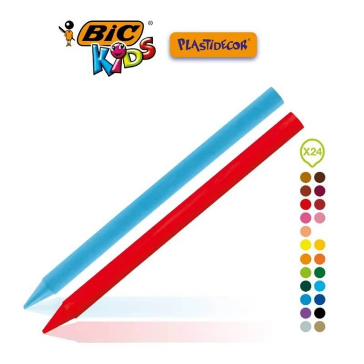 Kredki 24kol Plastideco BIC