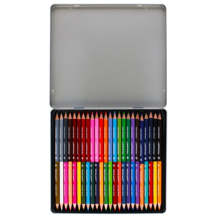 Primart kredki 2str 48kol  metal box