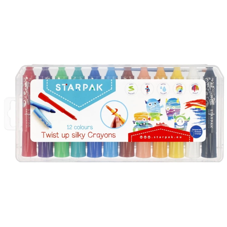 Kredki w sztyfcie Starpak