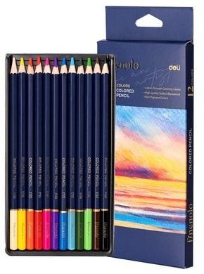 Kredki Ołówkowe Finonelo Deli 12kol.