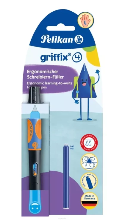 Pelikan Gryffix Pióro Neon Black L