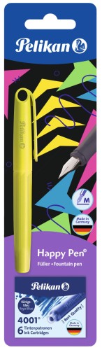 Pióro wieczne Happy Pen + 6 naboi - Pelikan