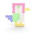 Meli Minis Pastel 200szt