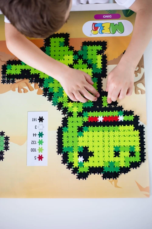 Meli Minis Dino 3in1 1000szt