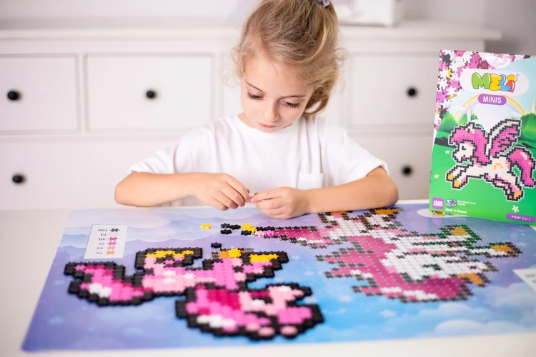 Meli Minis Pony 3in1 1000szt