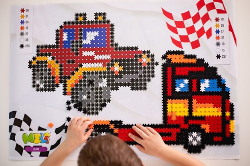 Meli Minis Car 3in1 1000szt