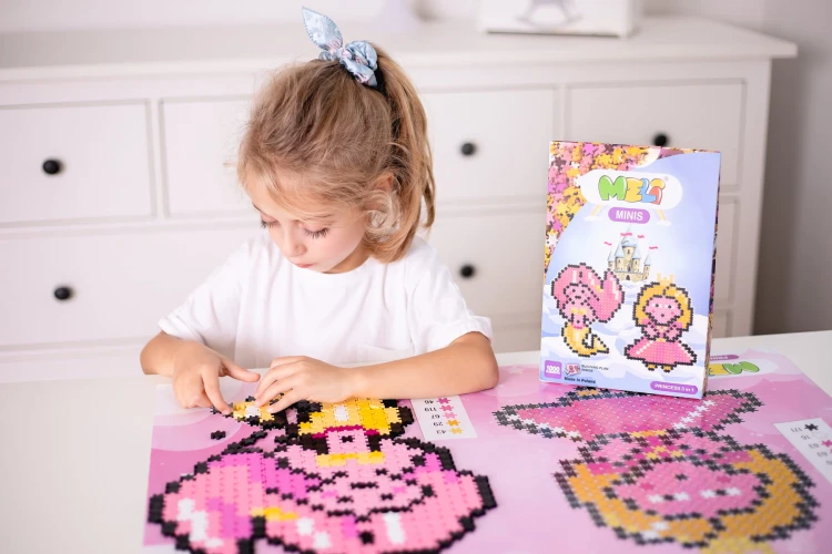 Meli Minis Princess 3in1 1000szt