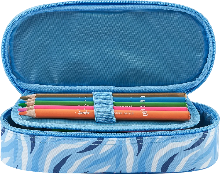 Piórnik z klapą niebieski Oxford Kids