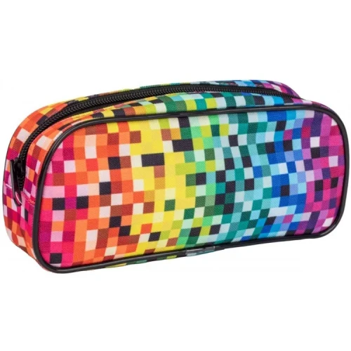 Piórnik Saszetka Pixi Rainbow na zamek - Happy Color
