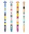 Długopis wymazywalny Afrykanki Boho 0.5 nieb - Happy Color