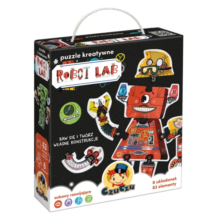 CzuCzu Puzzle 63el Robot Lab