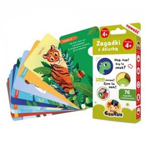 CzuCzu Gra Zagadki z dziurką 4+
