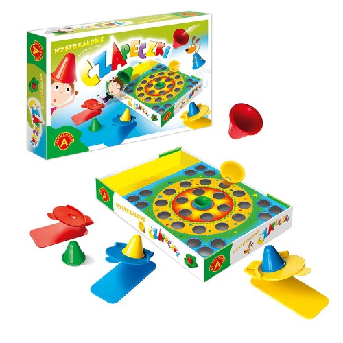 Alexander - Wystrzałowe Czapeczki gra planszowa