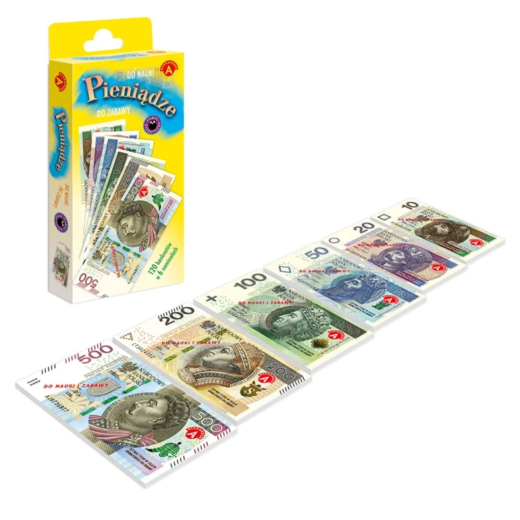 Alexander - Zabawka Edukacyjna Pieniądze 500