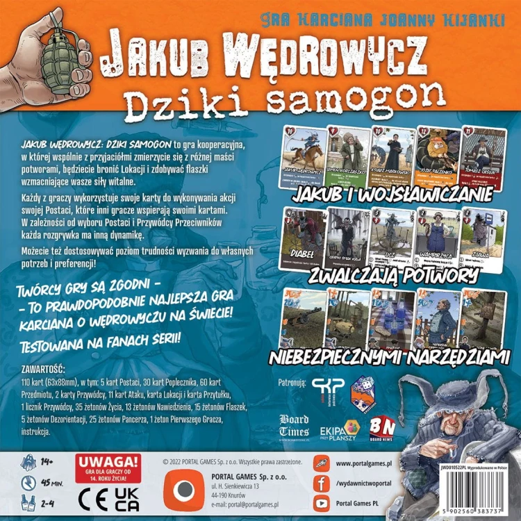 Jakub Wędrowycz Dziki Samogon - Portal Games