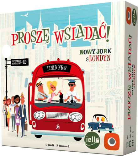 Gra Proszę Wsiadać Nowy Jork i Londyn - Portal Games