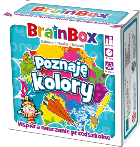 BrainBox Poznaję kolory - Rebel