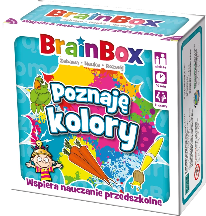 BrainBox Poznaję kolory - Rebel