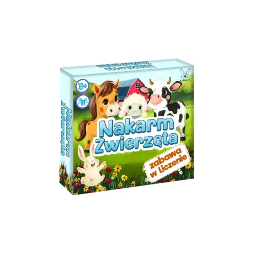 Nakarm zwierzęta zabawa w liczenie - Kangur