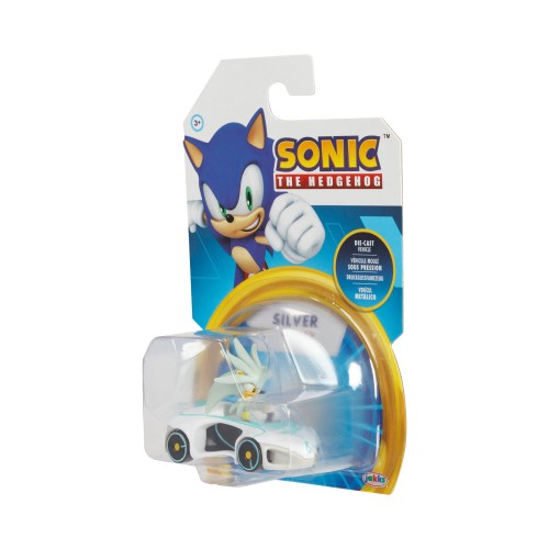 Silver w pojeździe - Sonic Die cast - Jakks Paciffic