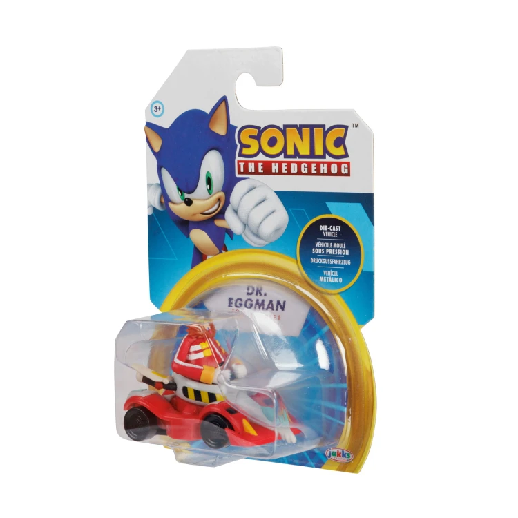 Dr. Eggman w pojeździe - Sonic Die Cast - Jakks Paciffic