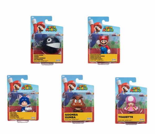 SUPER MARIO Nintendo Seria 37, figurka 6cm, mix wzorów - Jakks Paciffic