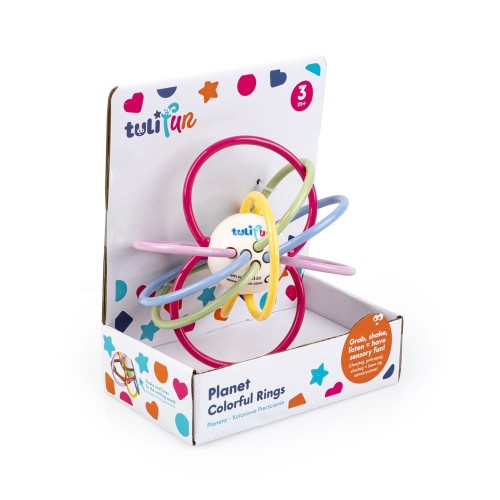Planeta kolorowe pierścienie Tuli Fun - Dumel