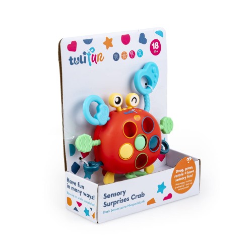 Krab sensoryczne niespodzianki Tuli Fun - Dumel