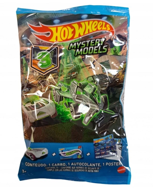 Hot Wheels Samochodzik niespodzianka - Mattel