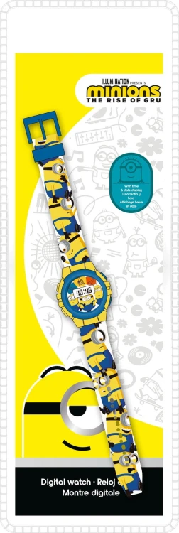 Zegarek cyfrowy Minionki - Kids Euroswan