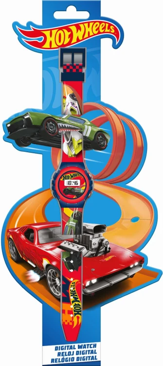 Zegarek cyfrowy KE02 ECO Hot Wheels HW00004 - Kids Euroswan