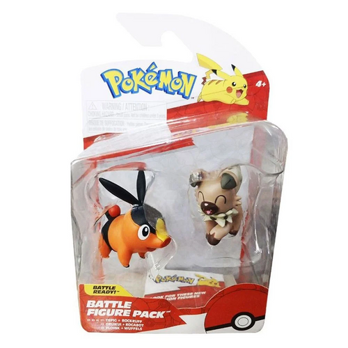 Pokemon Figurka Tepig + Rockruff S14 - Jazwaress
